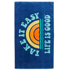 Beach Towel-Take it Easy
