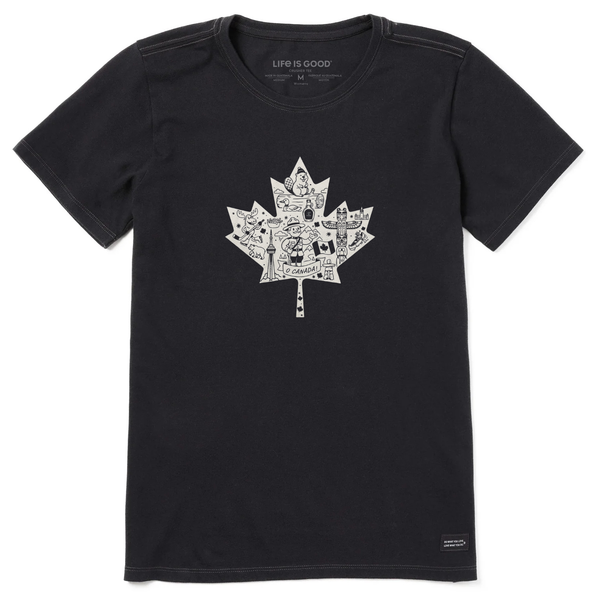 Women's Crusher Tee - Canada Maple Medley