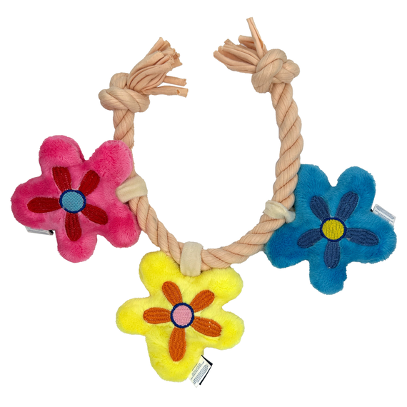 Dog Toy - 3 Daisies