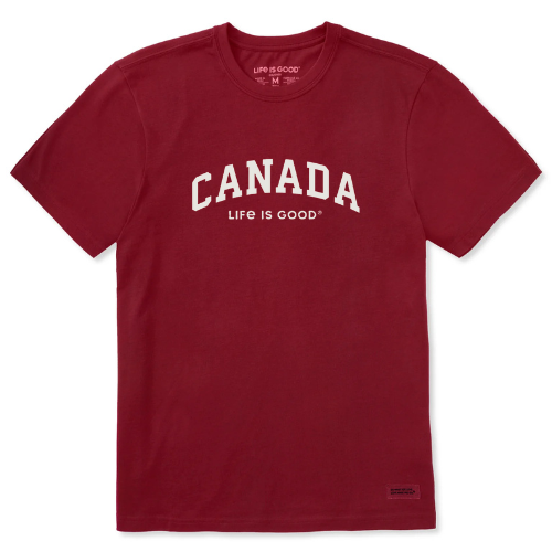 Men's Crusher Tee - NEW Canada - Life is Good Westport, Canada