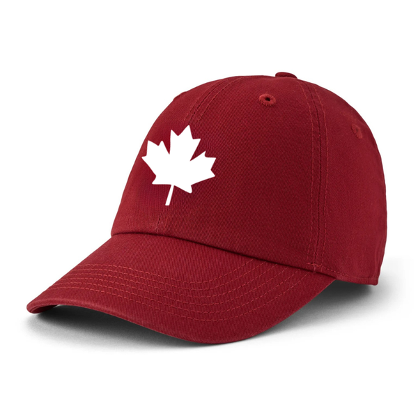 Chill Cap - Canadian Maple Leaf on Red