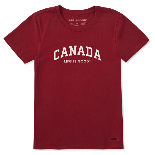 Women's Crusher Tee - NEW Canada - Life is Good Westport, Canada