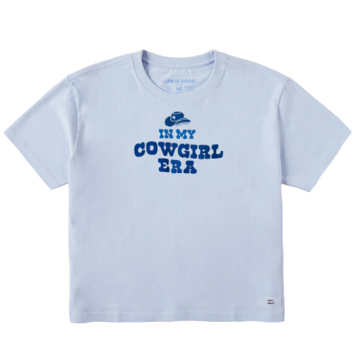 NEW STYLE! Women's Boxy Tee - Cowgirl Era