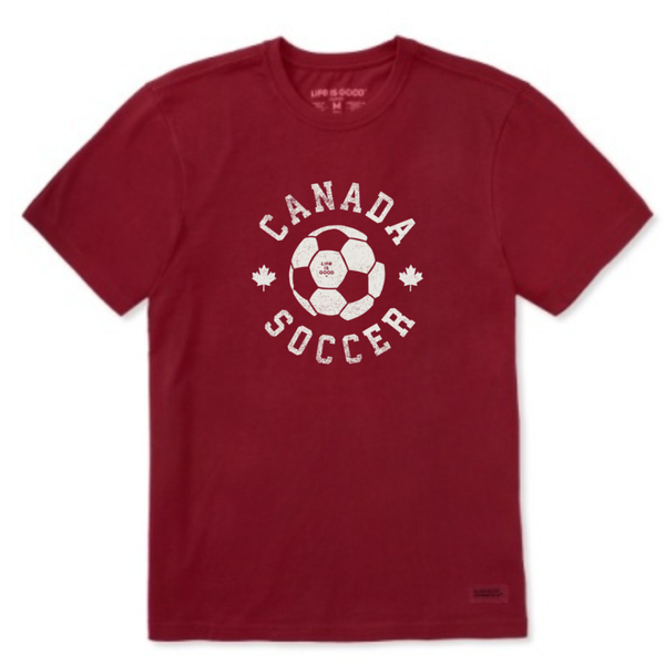 Women's Crusher Tee - Canada Soccer Ball