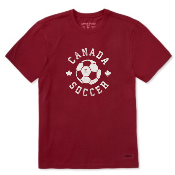 Men's Crusher Tee - Canada Soccer Ball