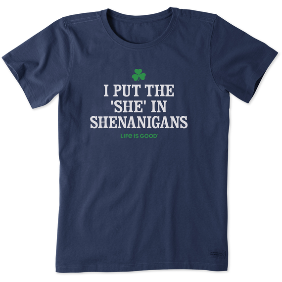 Women's Crusher Tee-She-Nanigans (St. Patty's)