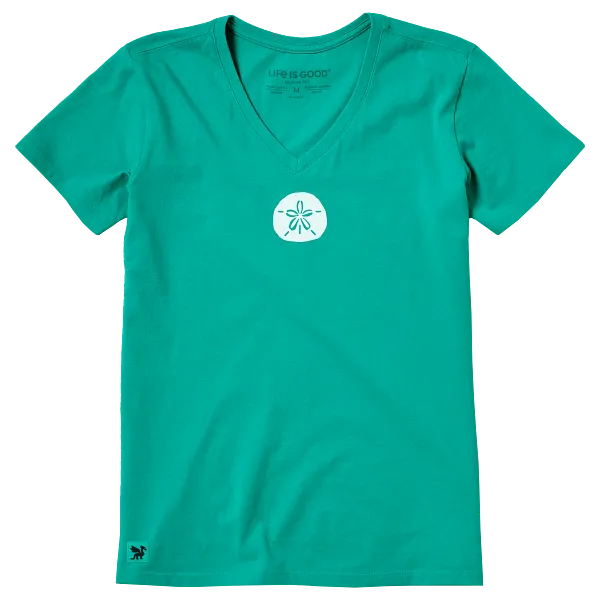Women's Crusher Vee - Sand Dollar - Life is Good Westport, Canada