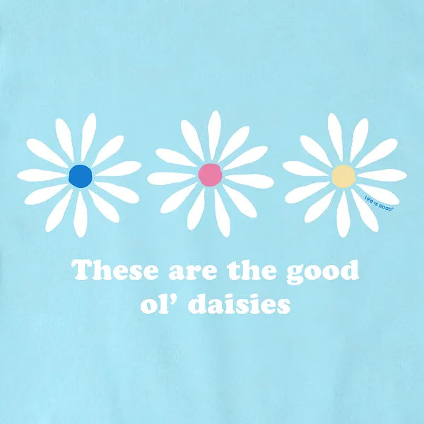Women's Crusher Tee - These Are The Good Ol' Daisies - Life is Good Westport, Canada