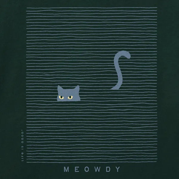 Women's Crusher Tee - Meowdy Water Cat - Life is Good Westport, Canada