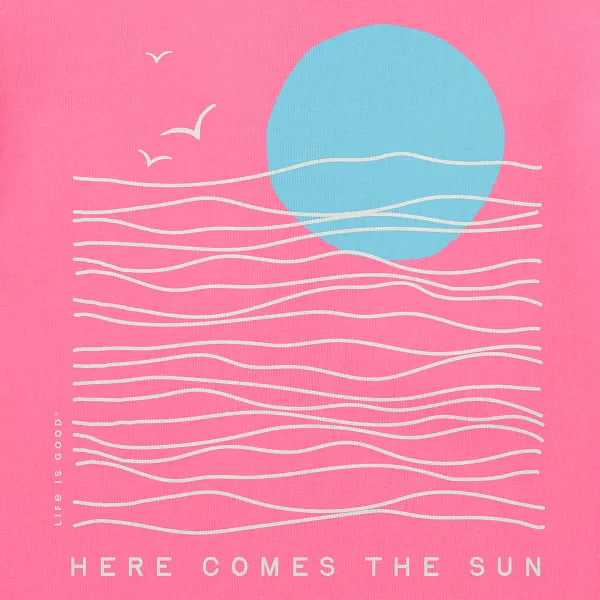 Women's Crusher Tee - Here Comes the Sun - Life is Good Westport, Canada