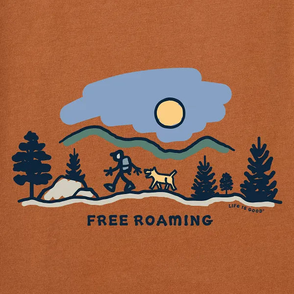 Women's Long Sleeve Crusher Vee - Free Roaming