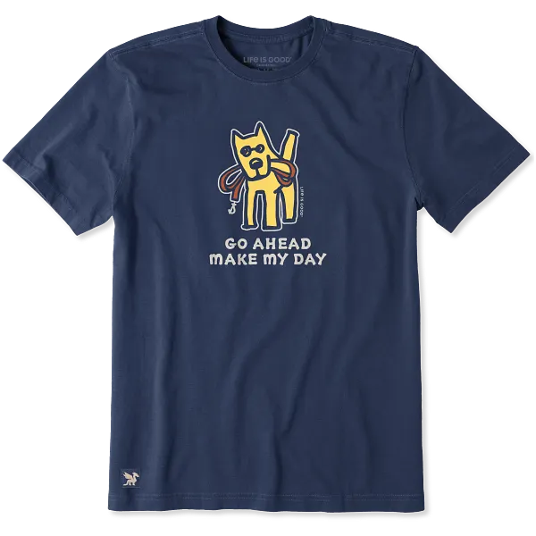 Men's Crusher Tee - Go Ahead Make My Day