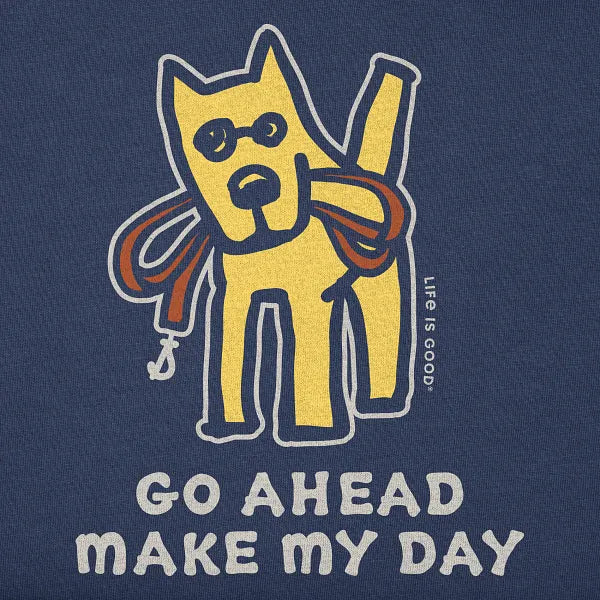 Men's Crusher Tee - Go Ahead Make My Day
