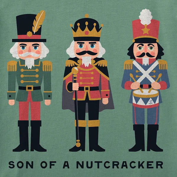 Men's Short Sleeve Crusher Tee - Son of a Nutcracker