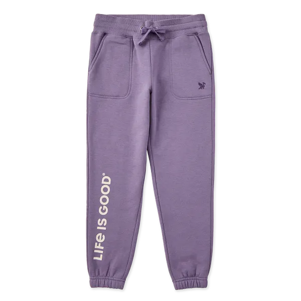 Kids Good Vibes Jogger - Life is Good Dusk Purple
