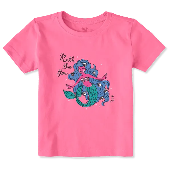 Toddler Crusher Tee - Go With the Flow - Life is Good Westport, Canada