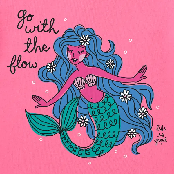 Toddler Crusher Tee - Go With the Flow - Life is Good Westport, Canada