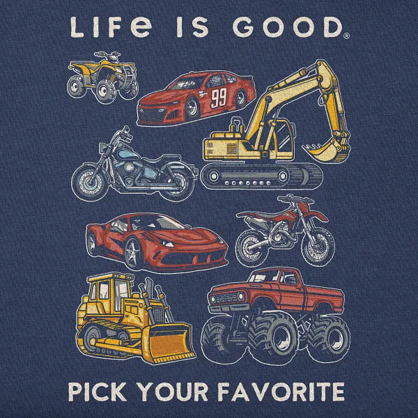 Kids Crusher Tee - Pick Your Favourite