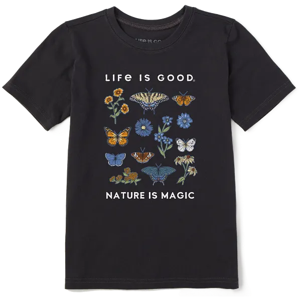Kids Crusher Tee - Nature is Magic - Life is Good Westport, Canada
