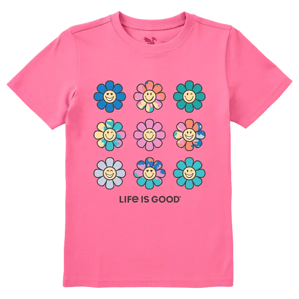 Kids Crusher Tee - Smile Daisys - Life is Good Westport, Canada