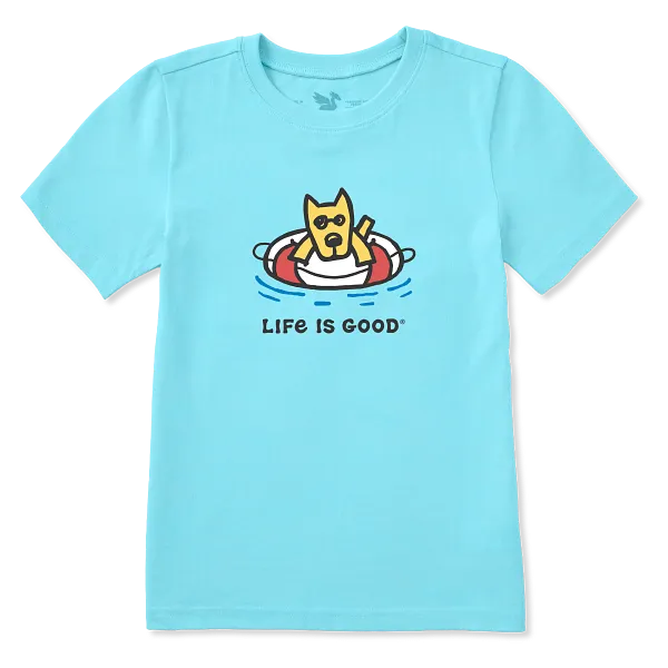 Kids Crusher Tee - Floating Rocket - Life is Good Westport, Canada