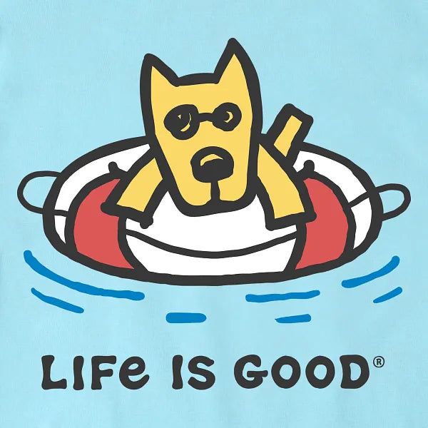 Kids Crusher Tee - Floating Rocket - Life is Good Westport, Canada