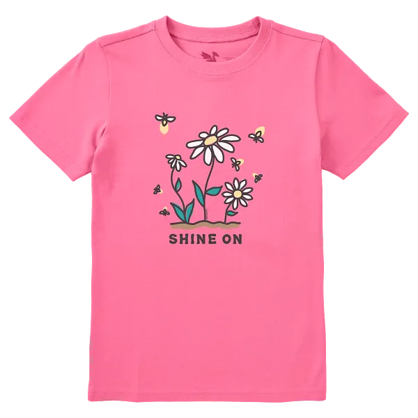Kids Crusher Tee - Shine On Daisies - Life is Good Westport, Canada