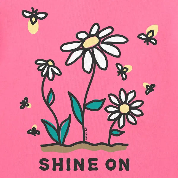 Kids Crusher Tee - Shine On Daisies - Life is Good Westport, Canada