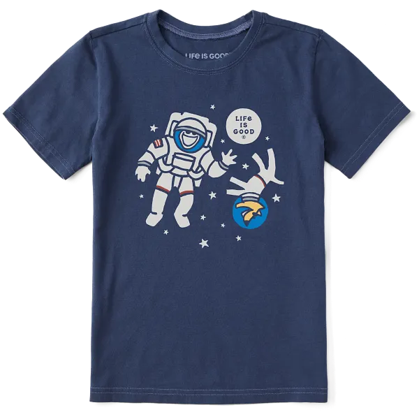 Kids Crusher Tee - Jake and Rocket - Life is Good Westport, Canada