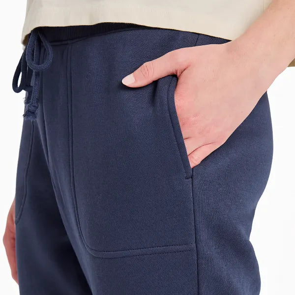 Women's Good Vibes Fleece Jogger - Inkwell Blue - Life is Good Westport, Canada