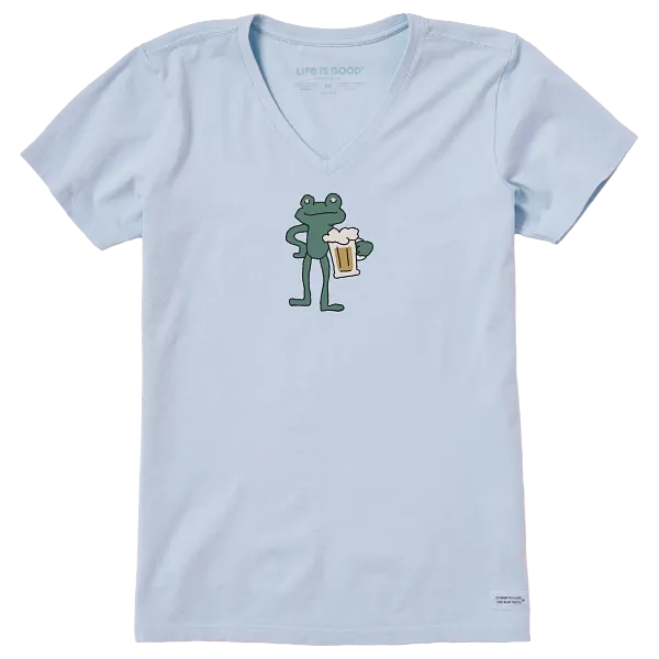 Women's Crusher-LITE Vee - Pint Size Frog