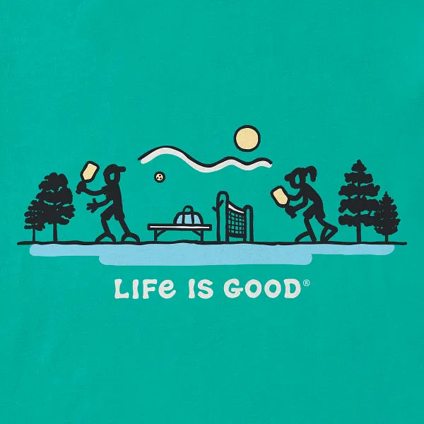 Women's Crusher-LITE Vee - Pickleball Vista - Life is Good Westport, Canada