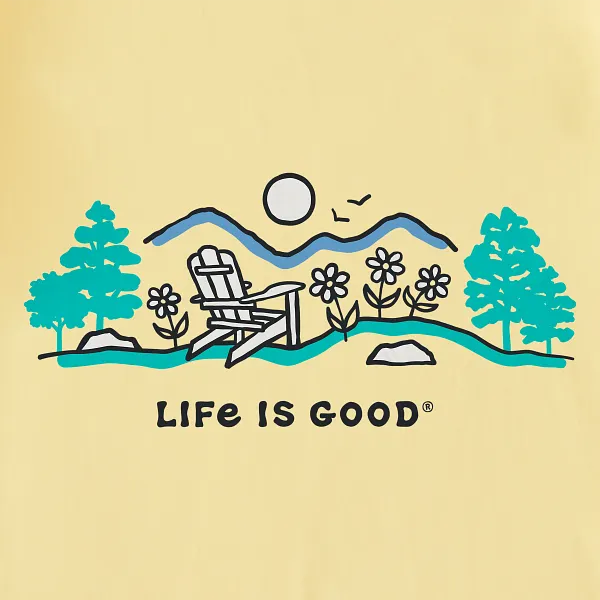Women's Crusher-LITE Vee - Adirondack Mountain - Life is Good Westport, Canada