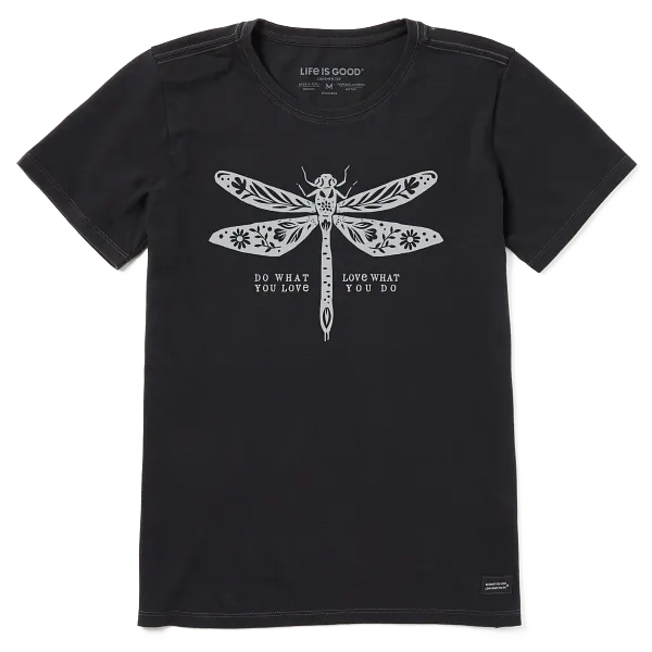 Women's Crusher-LITE Tee - Do What You Love Dragonfly - Life is Good Westport, Canada