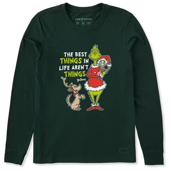 Women's Long Sleeve Crusher Tee - The Best Things - Life is Good Westport, Canada