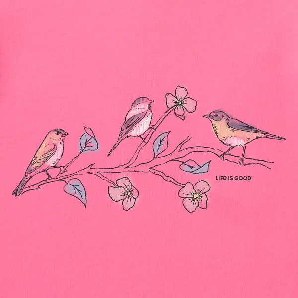 Women's Crusher Vee - Three Little Birds - Life is Good Westport, Canada
