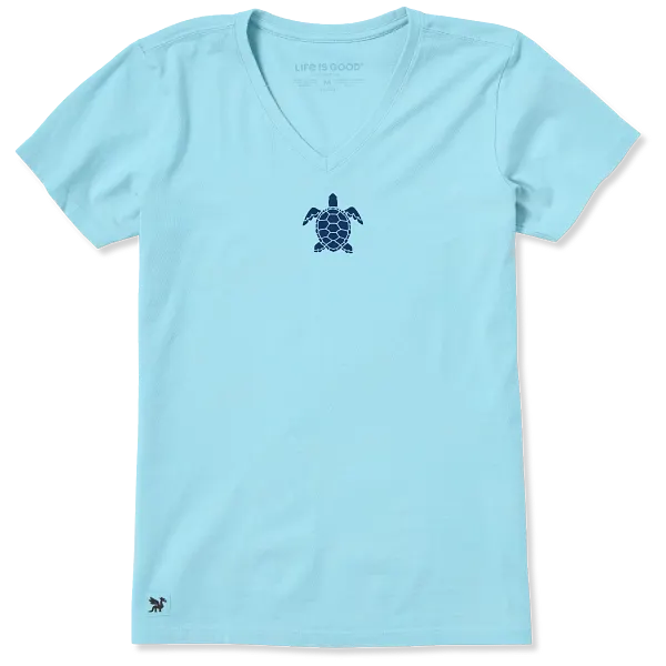 Women's Crusher Vee - Beachy Turtle - Life is Good Westport, Canada