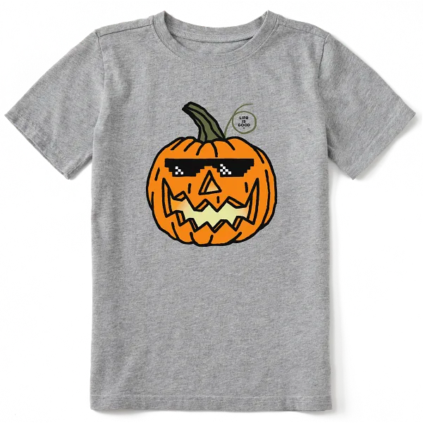 Kid's Crusher Tee - Jack O'Lantern Shades