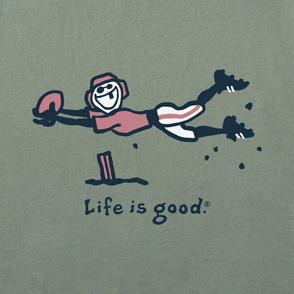 Men's Crusher Tee - Jake Football - Life is Good Westport, Canada