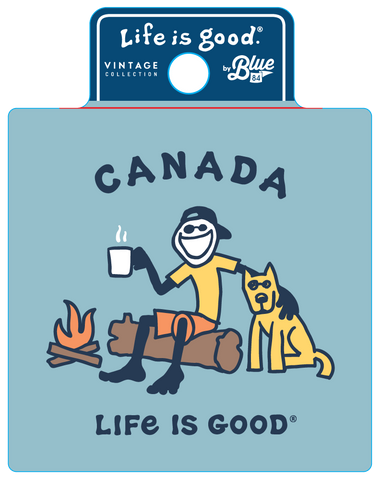 3.5" Sticker-Jake & Rocket Campfire Canada