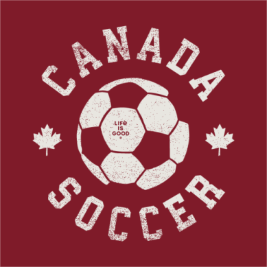 Men's Crusher Tee - Canada Soccer Ball
