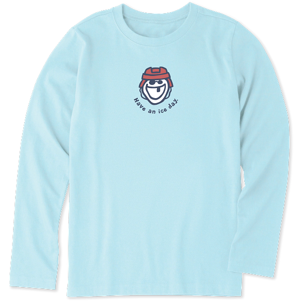 Kids Vintage Long Sleeve Crusher Tee Have an Ice Day
