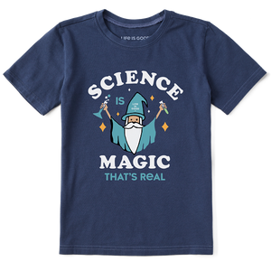 Kids Crusher Tee-Science is Magic