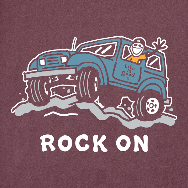 Men's Long Sleeve Crusher Rock On Offroad (Jake Jeep)
