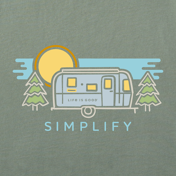 Men's Long Sleeve Crusher-LITE Simplify Camper