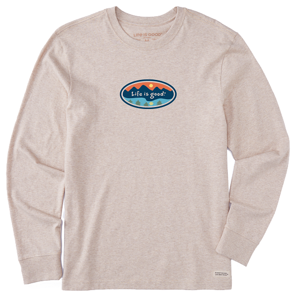 Men's Long Sleeve Crusher-LITE Jake Go Places (Front and Back Graphic)