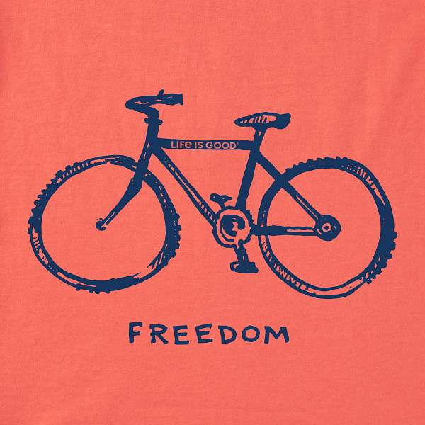 Women's Long Sleeve Crusher-LITE Vee-Freedom Bike