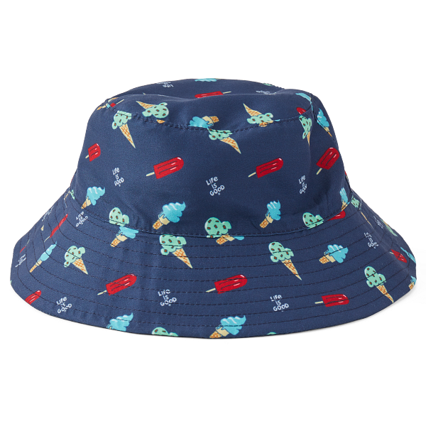 Baby Bucket Hat-Made in the Shade Ice Cream Pattern