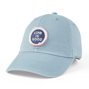 Tattered Chill Cap LIG Coin (Smokey Blue)