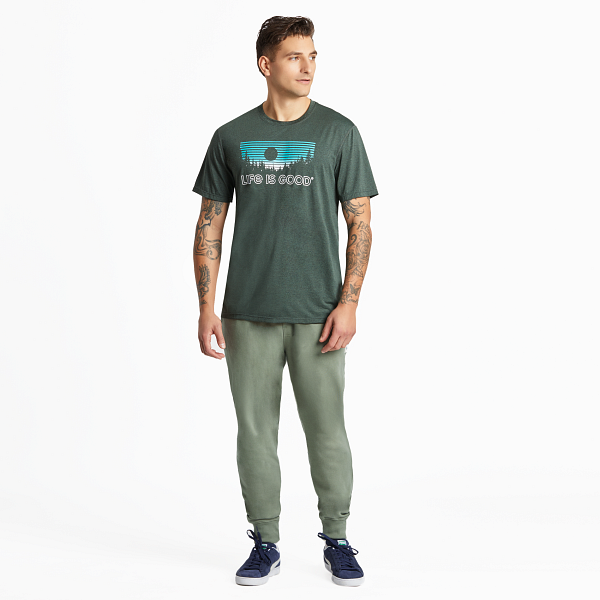 Men's Simply True Jogger Solid Moss Green